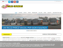 Tablet Screenshot of cegliebus.com